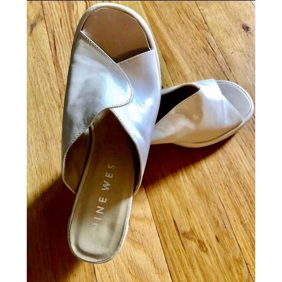 Nine‎ West Chunky Slides - Picture 7 of 12